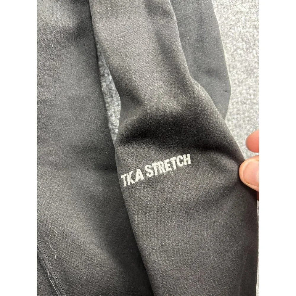 The North Face Jacket Mens Large Black TKA Stretch Flight Series Fleece Full Zip